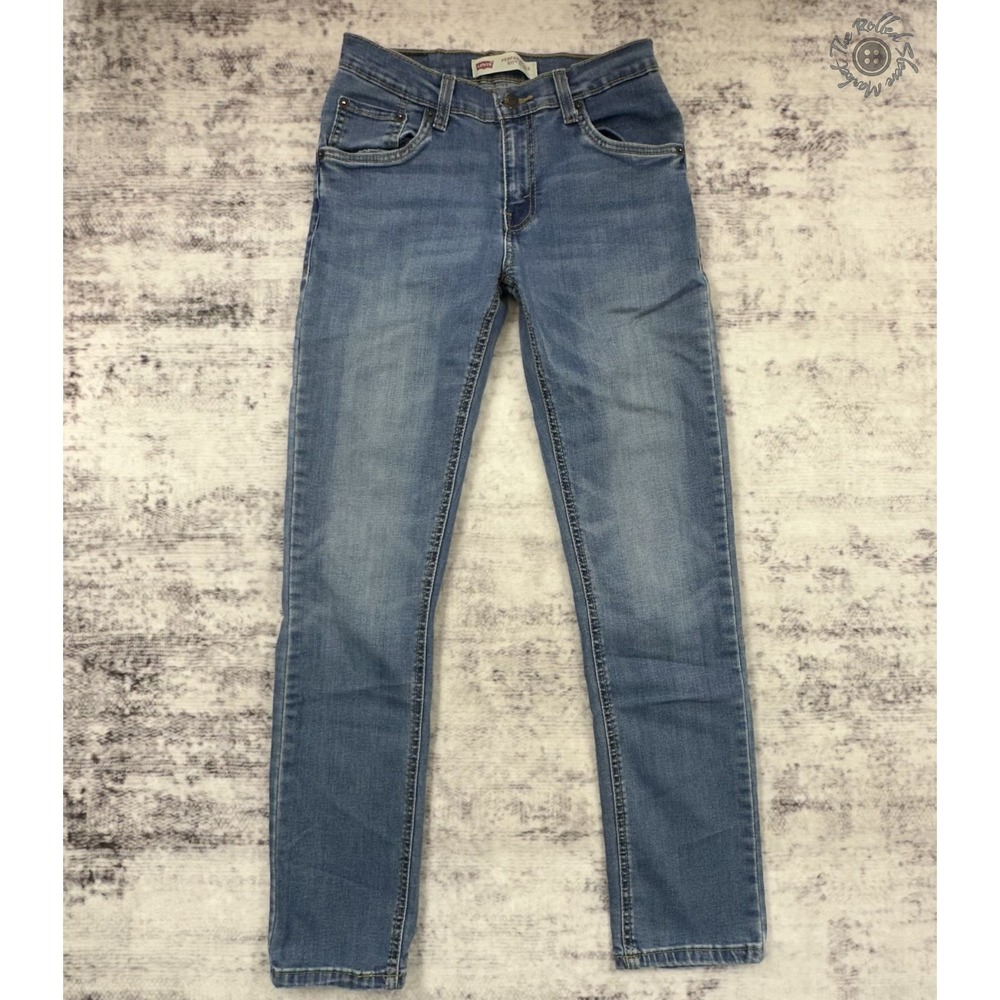 Levi's 511 Performance Slim‎ Jeans Boys Size 16 Reg 28x28 Medium Wash Stretch
